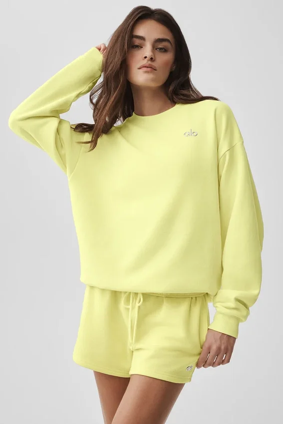 Accolade genser med rund hals – Sunshine