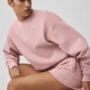 Accolade genser med rund hals – Vintage Pink