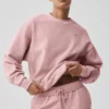 Accolade genser med rund hals – Vintage Pink