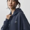 Accolade hettegenser med full glidelås – Navy