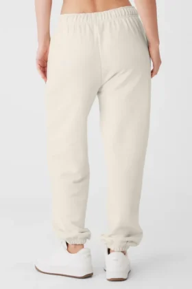 Accolade joggebukser – benhvit
