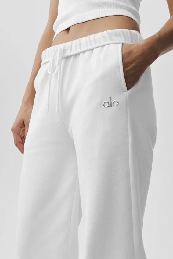 Accolade joggebukser – hvit
