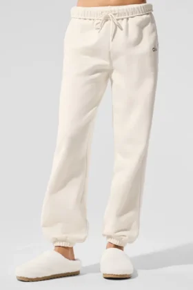Accolade joggebukser – Ivory