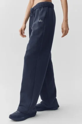 Accolade joggebukser med rett ben – Navy