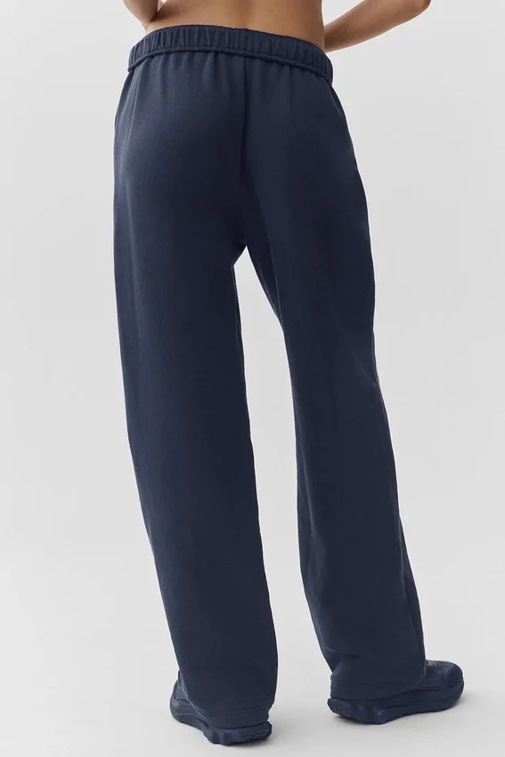 Accolade joggebukser med rett ben – Navy