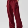 Accolade joggebukser med rett ben – Summer Romance Red