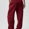 Accolade joggebukser med rett ben – Summer Romance Red