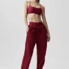 Accolade joggebukser med rett ben – Summer Romance Red
