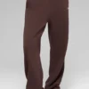 Accolade joggebukser med rette ben – Brownstone
