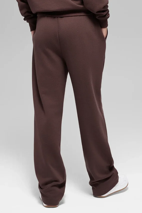 Accolade joggebukser med rette ben – Brownstone
