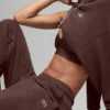 Accolade joggebukser med rette ben – Brownstone