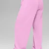 Accolade joggebukser med rette ben – Candy Heart Pink