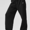 Accolade joggebukser med rette ben – svart
