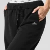 Accolade joggebukser med rette ben – svart