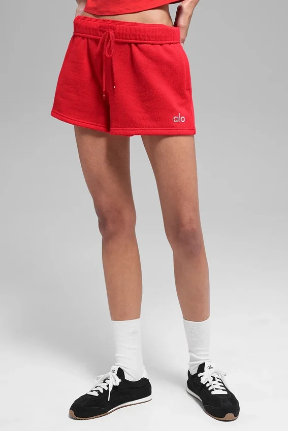 Accolade Shorts – Bright Red