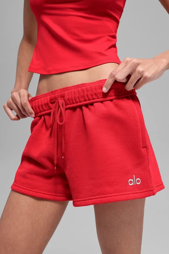 Accolade Shorts – Bright Red