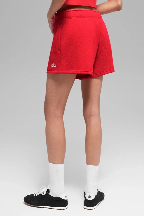 Accolade Shorts – Bright Red
