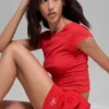 Accolade Shorts – Bright Red