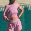 Accolade Shorts – Candy Heart Pink
