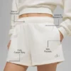 Accolade-shorts – elfenben