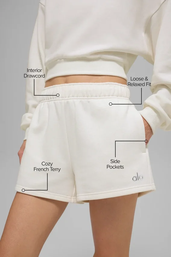 Accolade-shorts – elfenben