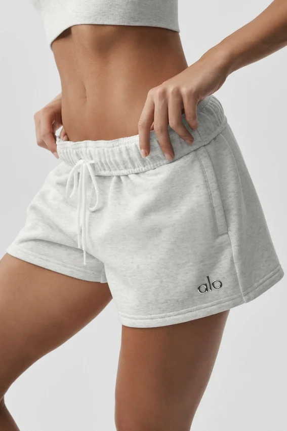 Accolade-shorts – hvit melert