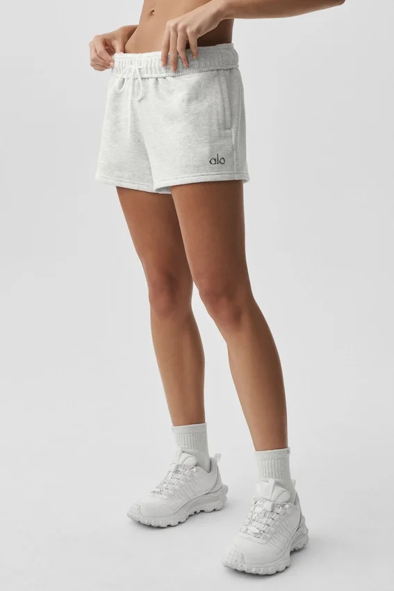 Accolade-shorts – hvit melert