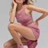 Accolade Shorts – Pink Wild Rose