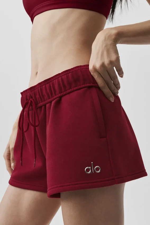 Accolade Shorts – Summer Romance Red