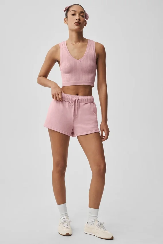 Accolade Shorts – Vintage Pink