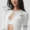 Affection-cardigan – hvit