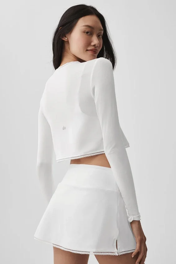 Affection-cardigan – hvit