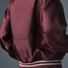Afterglow Varsity-jakke – Burgundy Truffle