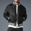 Afterglow Varsity-jakke – svart