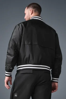 Afterglow Varsity-jakke – svart