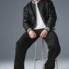 Afterglow Varsity-jakke – svart