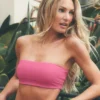 Airbrush bandeau-BH – Paradise Pink