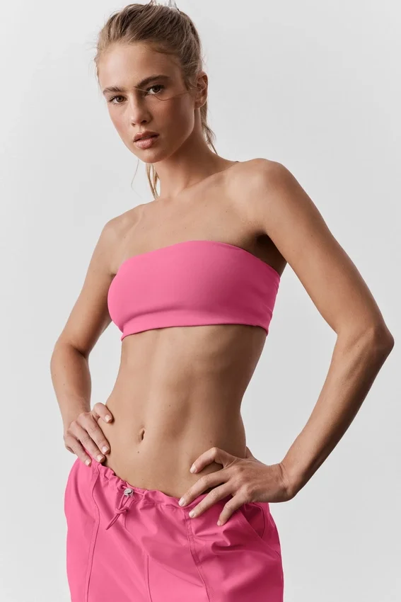 Airbrush bandeau-BH – Paradise Pink