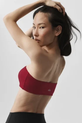 Airbrush bandeau-BH – Summer Romance Red