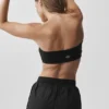 Airbrush bandeau-BH – svart