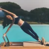 Airbrush High-Waist 7/8 Better Together Legging – marineblå/hvit