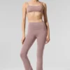 Airbrush High-Waist Bootcut Legging – Taupe