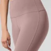 Airbrush High-Waist Bootcut Legging – Taupe