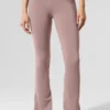Airbrush High-Waist Bootcut Legging – Taupe