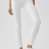 Airbrush High-Waist Fast Track Tights – hvit/svart