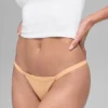 Airbrush Invisible String Thong – Champagne