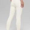 Airbrush Legging med høy midje – Ivory