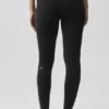 Airbrush Legging med lav midje – svart