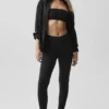 Airbrush Legging med lav midje – svart