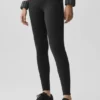 Airbrush Mid-Rise Tights – Svart
